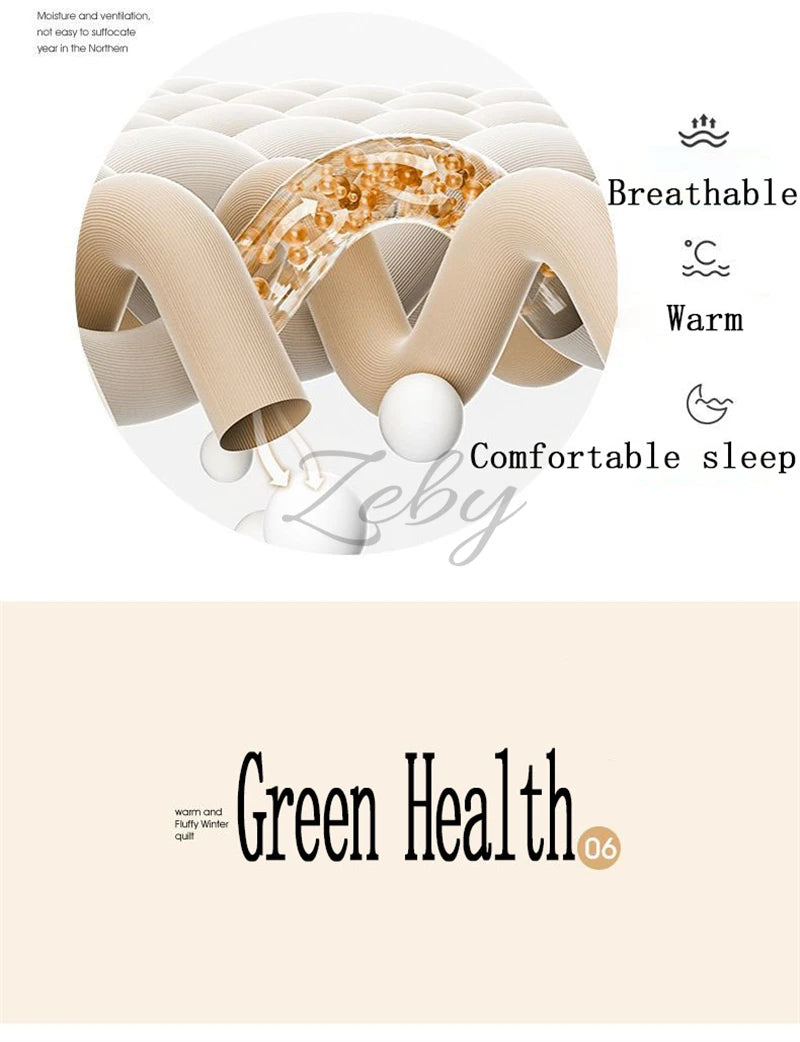 Super Thick Winter Warm Blanket – Artificial Lamb Cashmere Weighted Quilt for Bed, Soft Coral Fleece, 2–5 kg