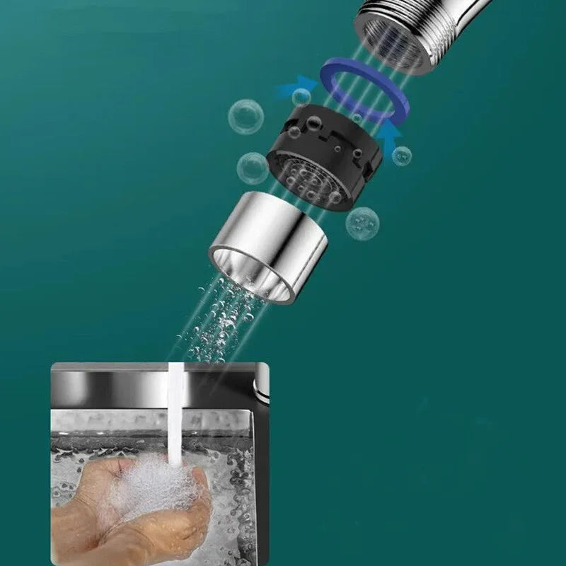 Kitchen Mixer Tap with Hot and Cold Water – Splash‑Proof, High‑Pressure Stainless Steel Faucet for Sink and Dishwashing