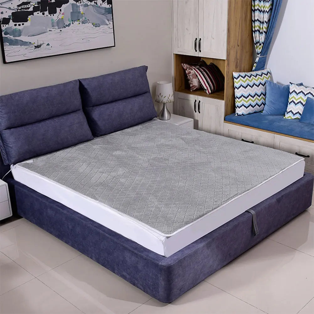 Plush Electric Heated Blanket – Single Velvet Fleece Throw for Home and Office, One‑Seat