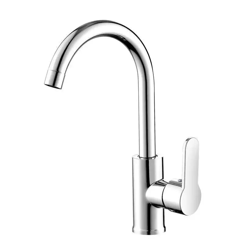 Kitchen Mixer Tap with Hot and Cold Water – Splash‑Proof, High‑Pressure Stainless Steel Faucet for Sink and Dishwashing