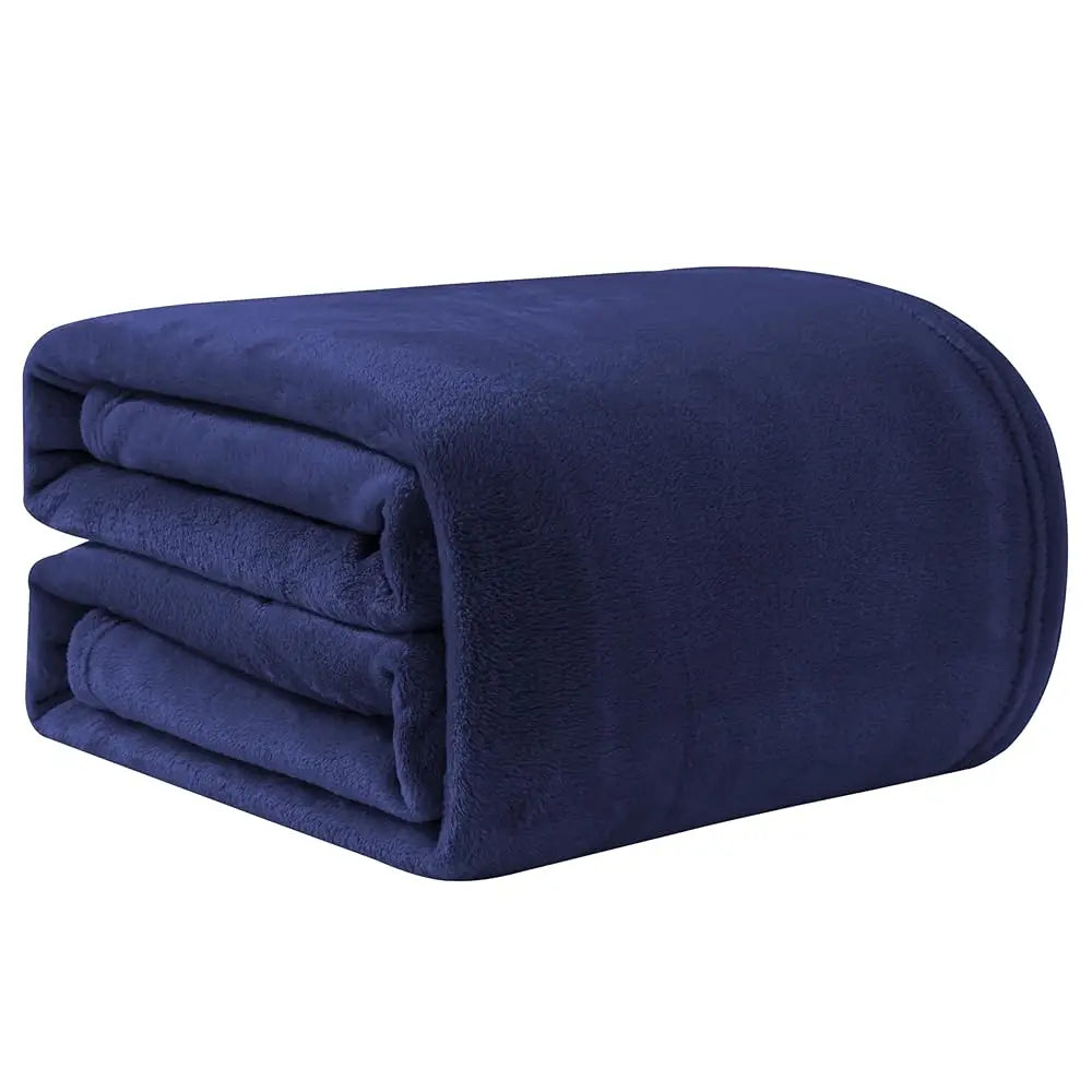 Good Nite Cozy Fleece Blanket – Ultra Soft Plush Throw for Sofa & Bed, Warm Lightweight Flannel, Machine Washable, Ideal for Adults