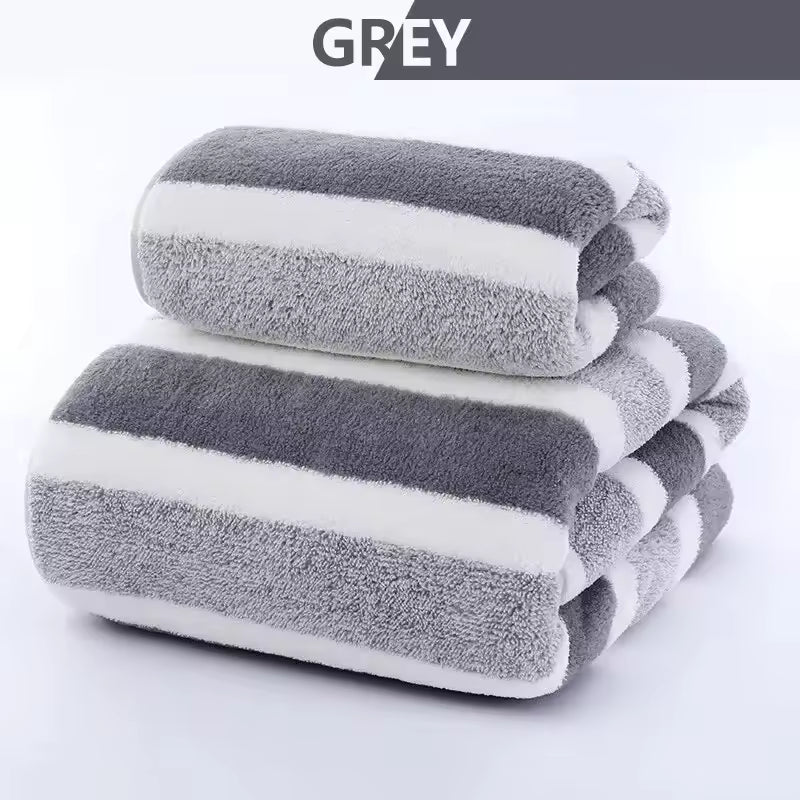 New Home Soft and Comfortable Bath Towels for Men and Women, Absorbent and Comfortable Couple's Large Towels, Wrapping Towels
