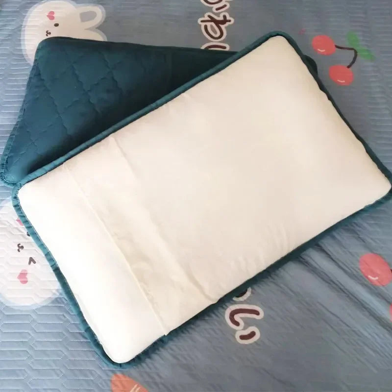 Waterproof Pillowcase 1 or 2 Pack – Anti‑Stain, Machine Washable Pillow Covers for Bedrooms with Children and Pets